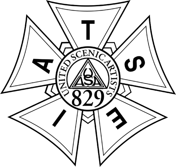 IATSE united scenic artists logo